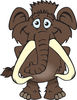 Happy Mammoth Standing