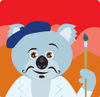 Koala Bear Artist Character