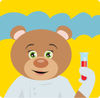 Scientist Teddy Bear Character