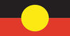 Red, Black And Yellow Australian Aboriginal Flag