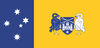 Blue, Yellow And White Flag Of The Australian Capital Territory
