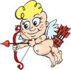 Match Making Cupid Shooting Arrows