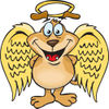 Innocent Sparkey Dog Angel Character
