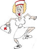 Running Blond Nurse