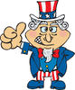 American Uncle Sam Giving The Thumbs Up